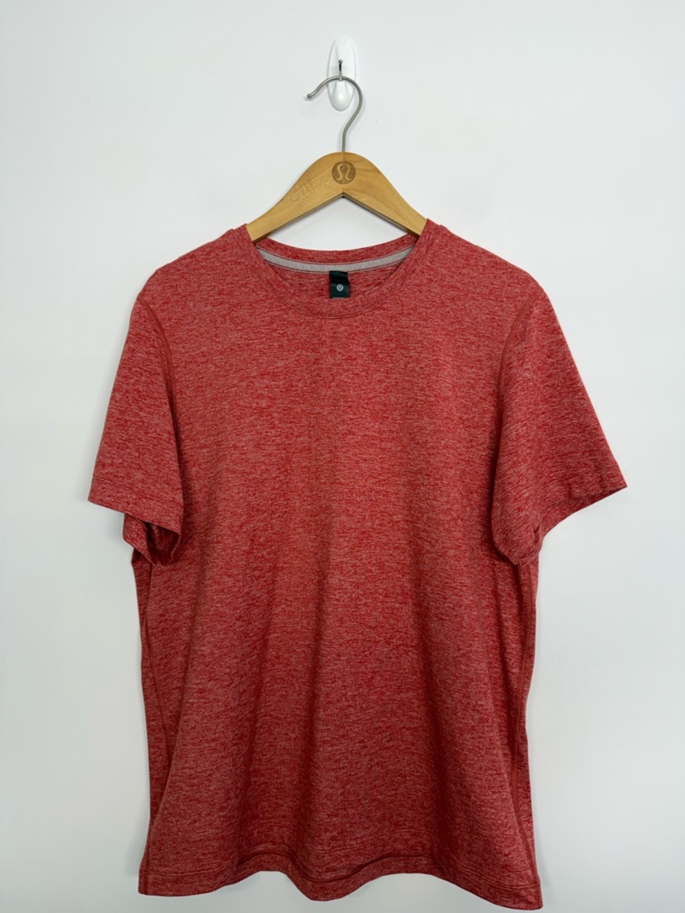 Lululemon Soft Jersey T-Shirt Heathered Red Size Medium